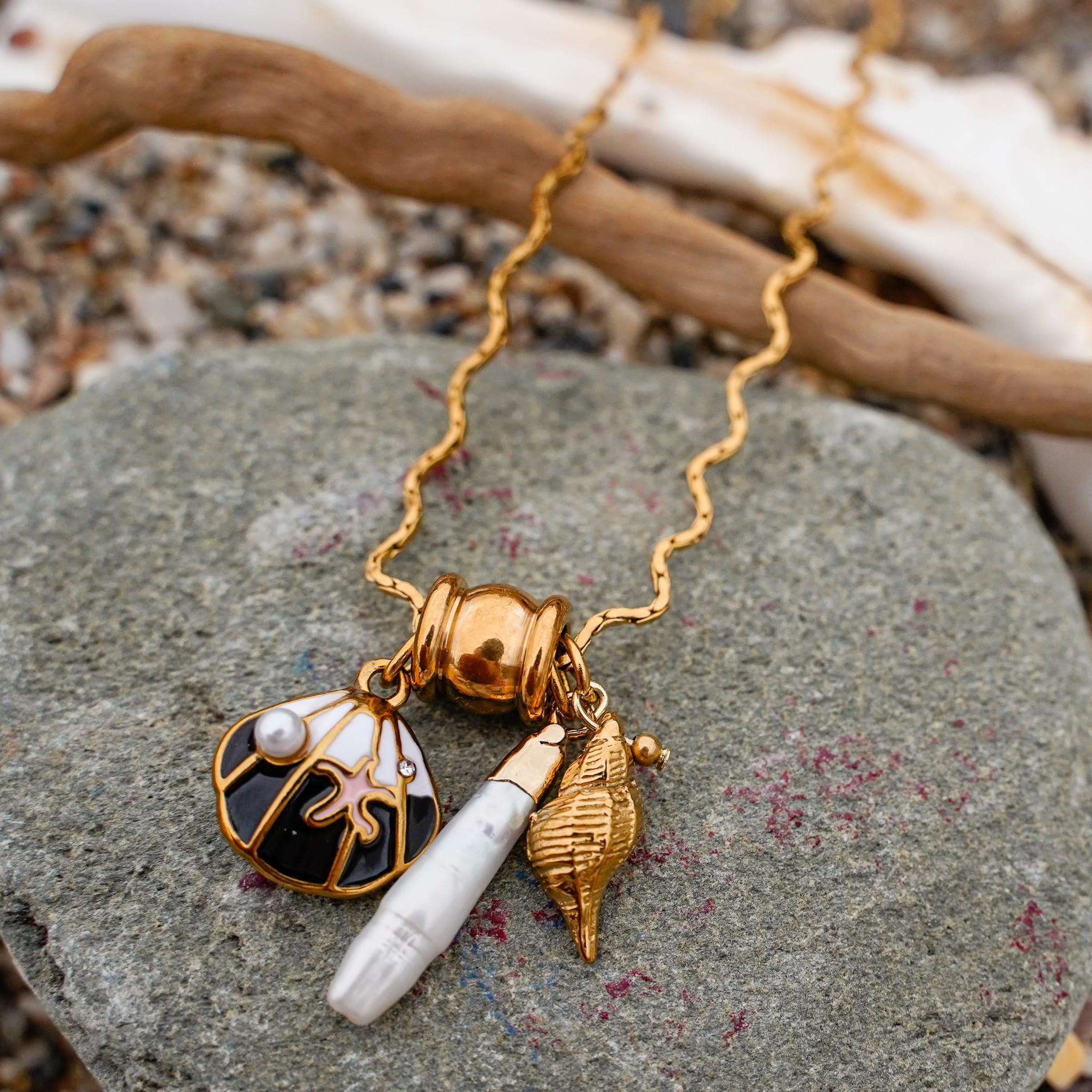 Necklaces Saltwater Symphony Necklace
