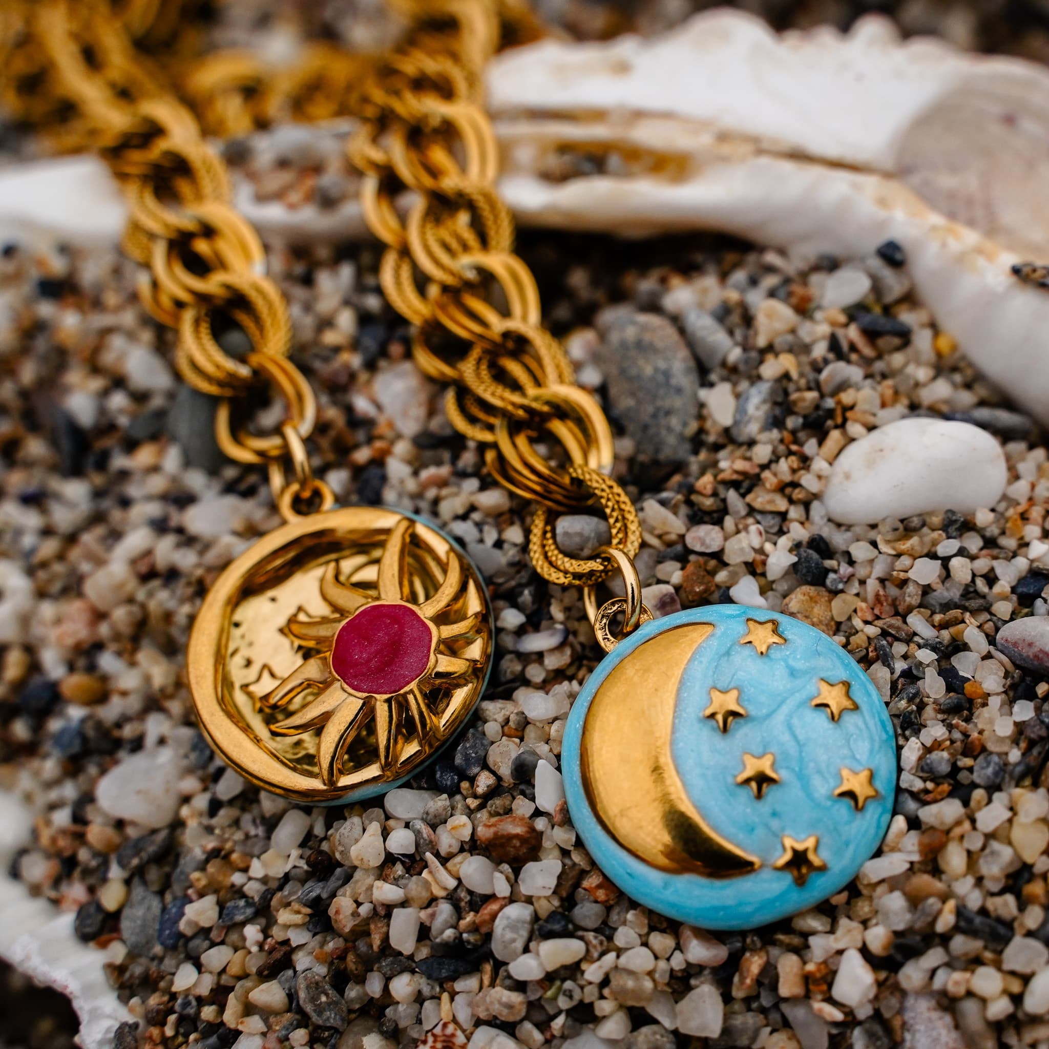 Necklaces Sol y Luna Necklace