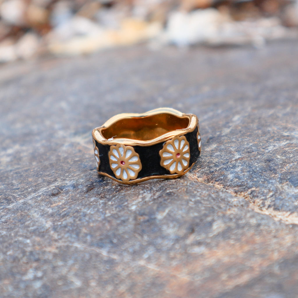 Rings Acid Daisy Ring