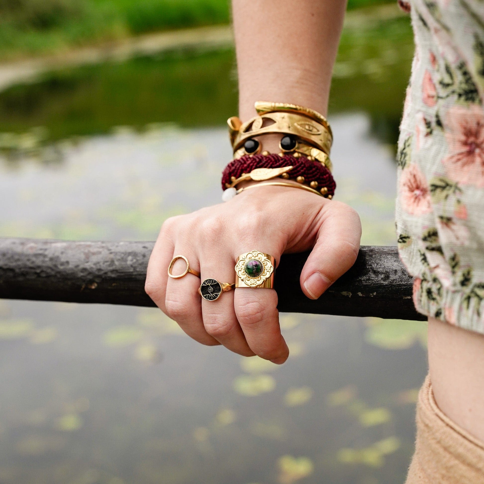 Rings Jewel of the Forest Ring