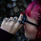 Rings Moss and Mirrors Ring