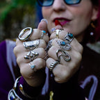 Rings Moss and Mirrors Ring