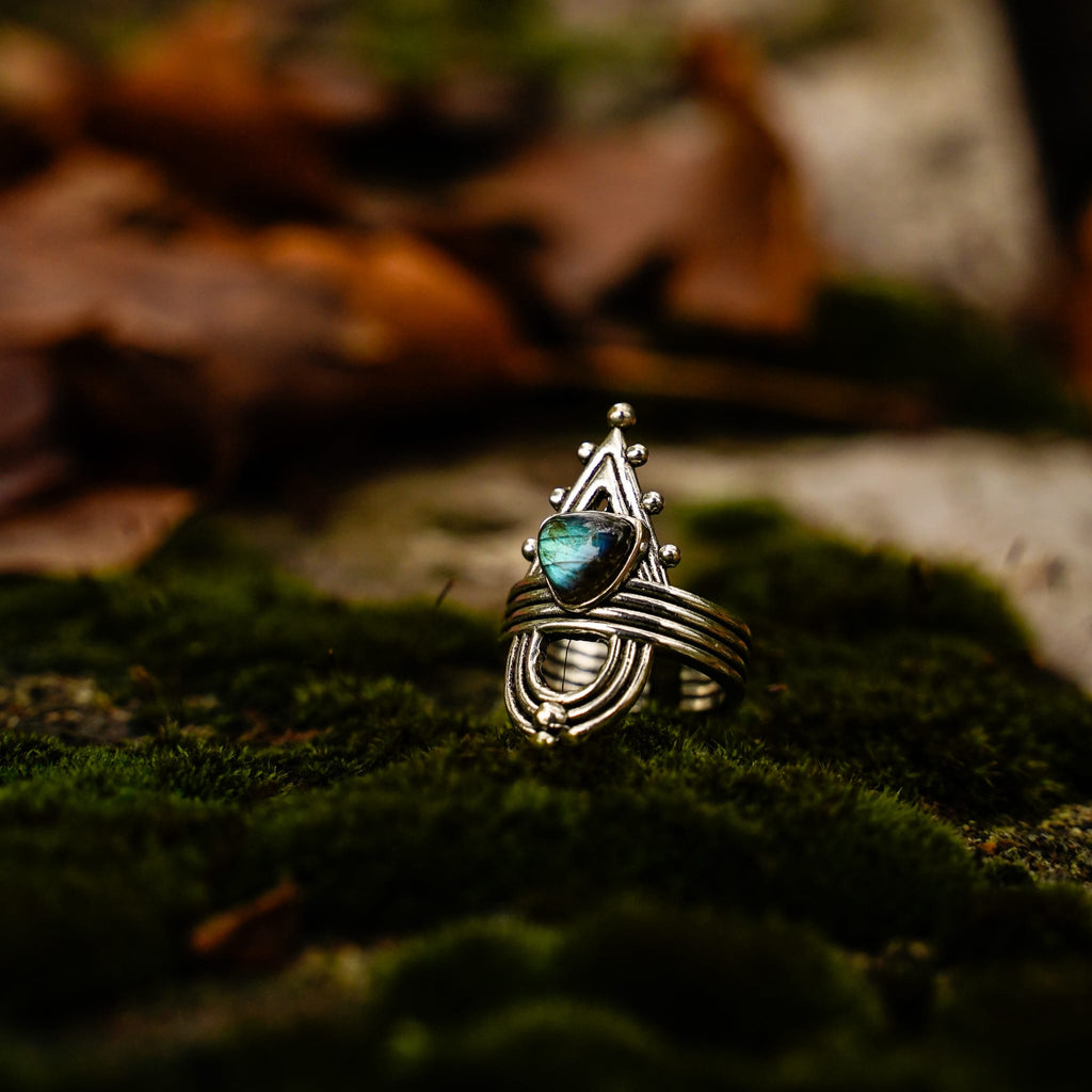 Rings Moss and Mirrors Ring