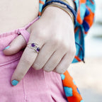 Rings Mystic Frog Gem Ring
