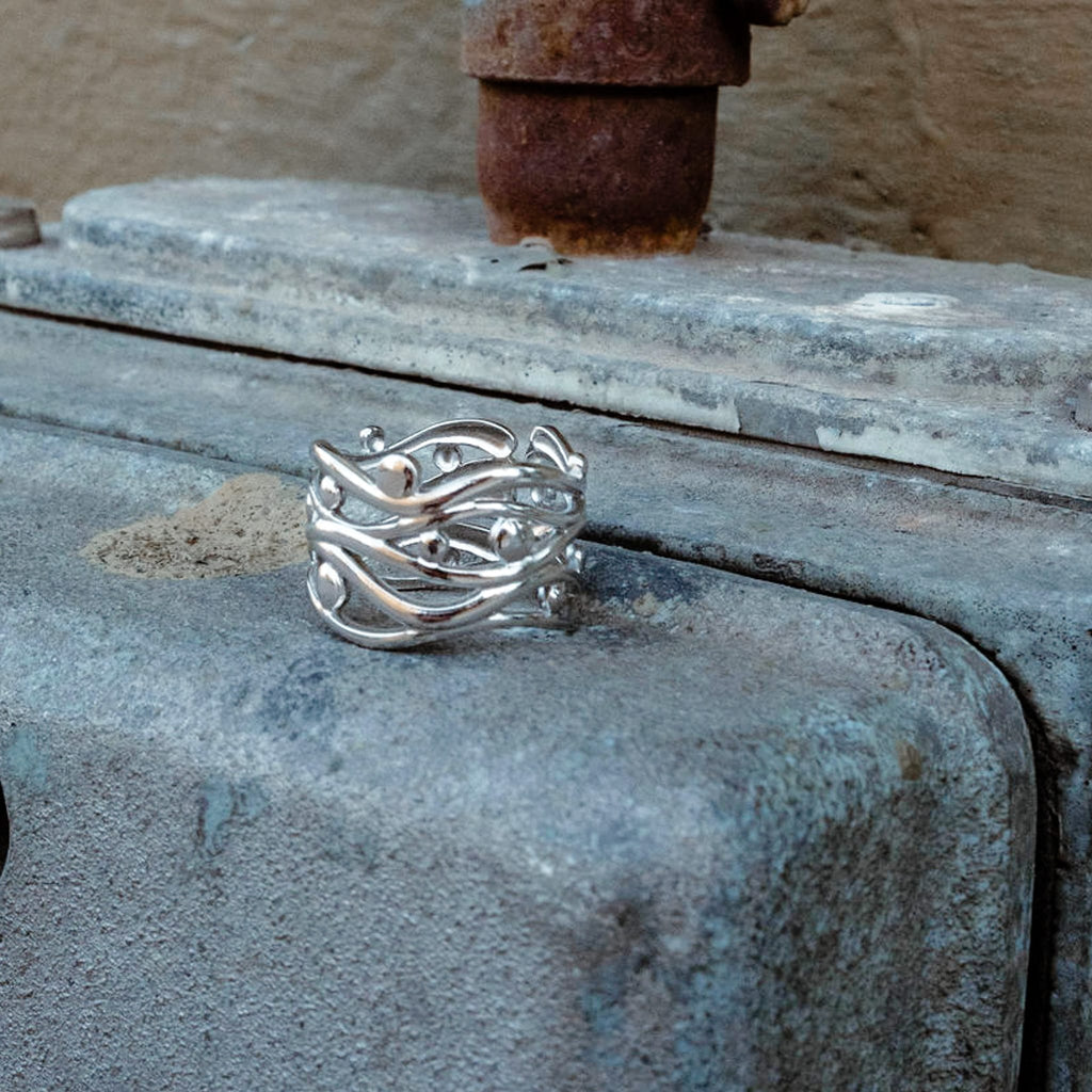 Rings Silver Spaghetti Ring