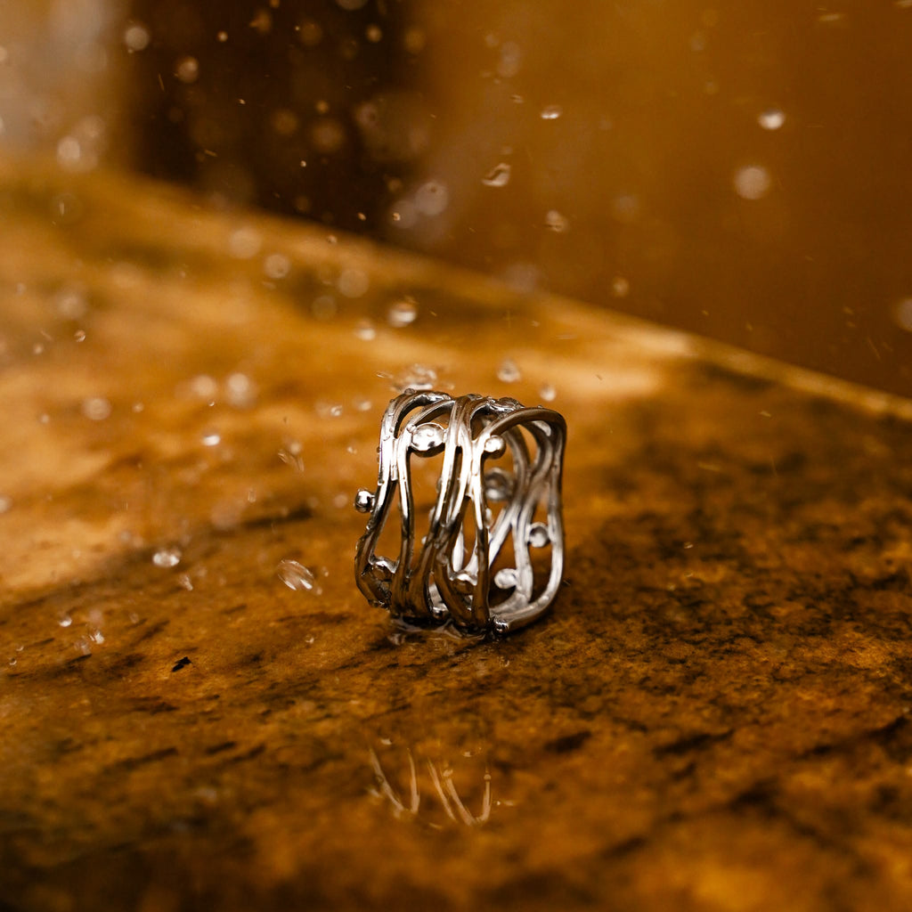 Rings Silver Spaghetti Ring