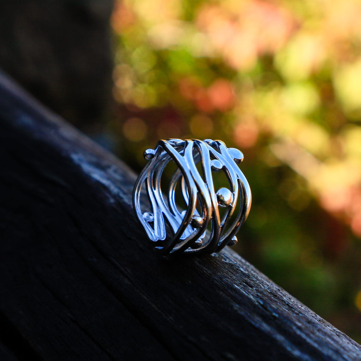Rings Silver Spaghetti Ring