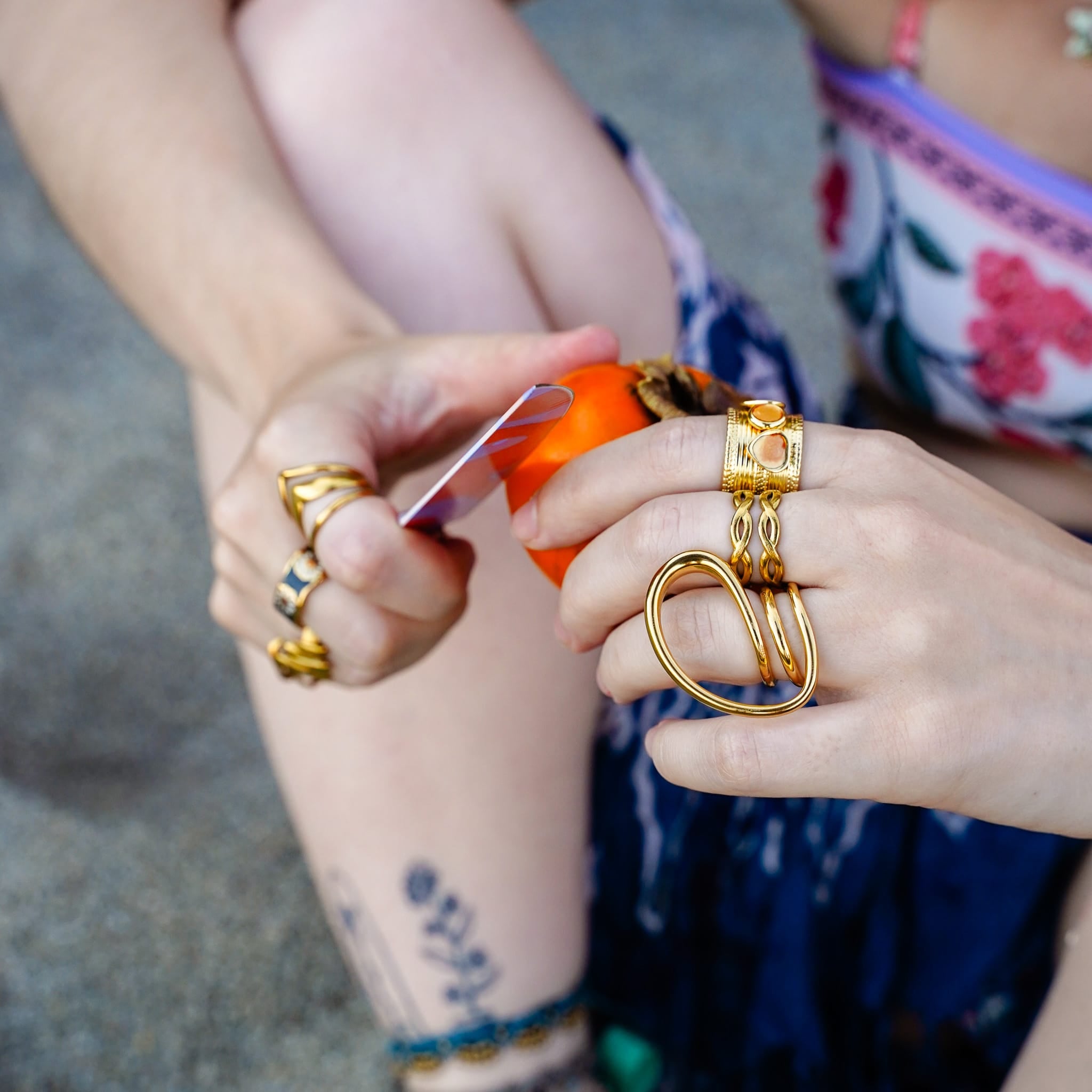 Rings Sunset Palette Ring