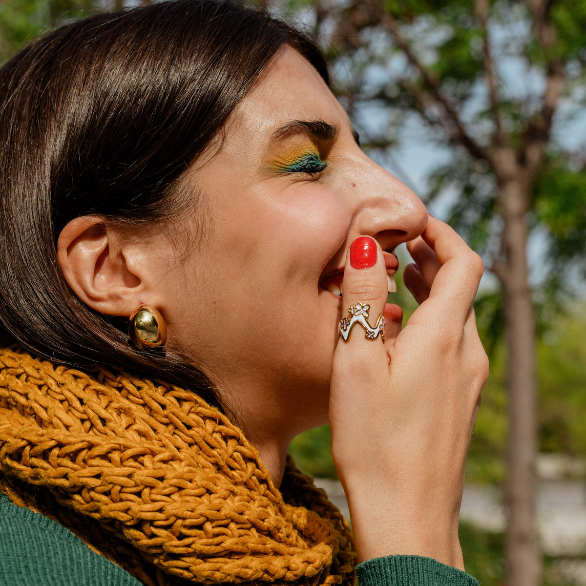 Rings ZigZag Bloom Ring