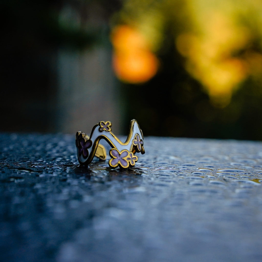 Rings ZigZag Bloom Ring