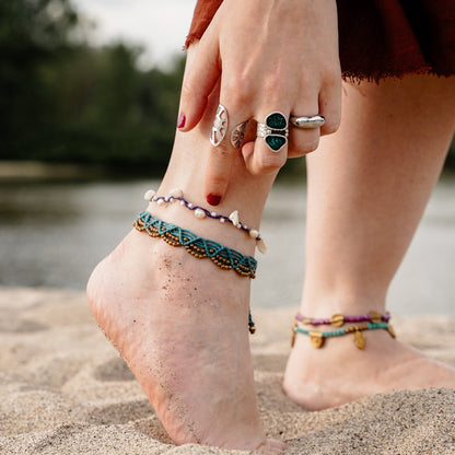 Shells from the Beach Anklet