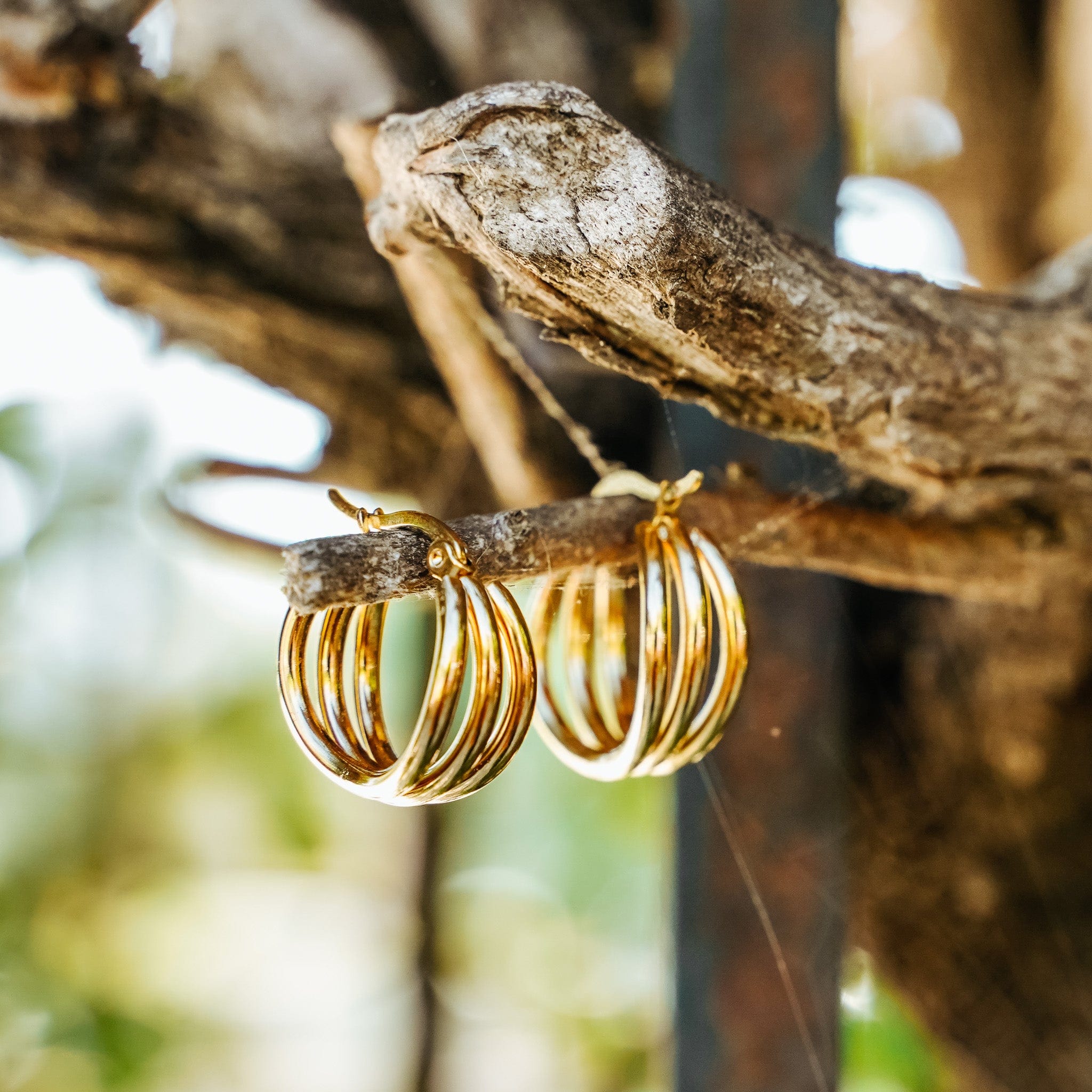 Triple Hoop Earrings, Gold Hoop Earrings, Light Wight Earrings, 3 Hoop  Earrings, Chunky Hoop Earrings, Tube Hoop Earrings, Minimal Earrings - Etsy  Israel