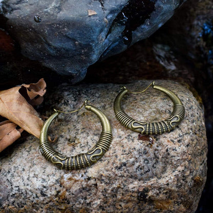 Ethnic earrings Serpent Earrings