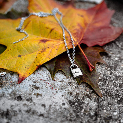 Locked up Love Necklace