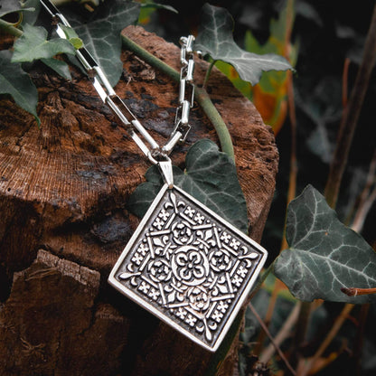 Power of Square Necklace: