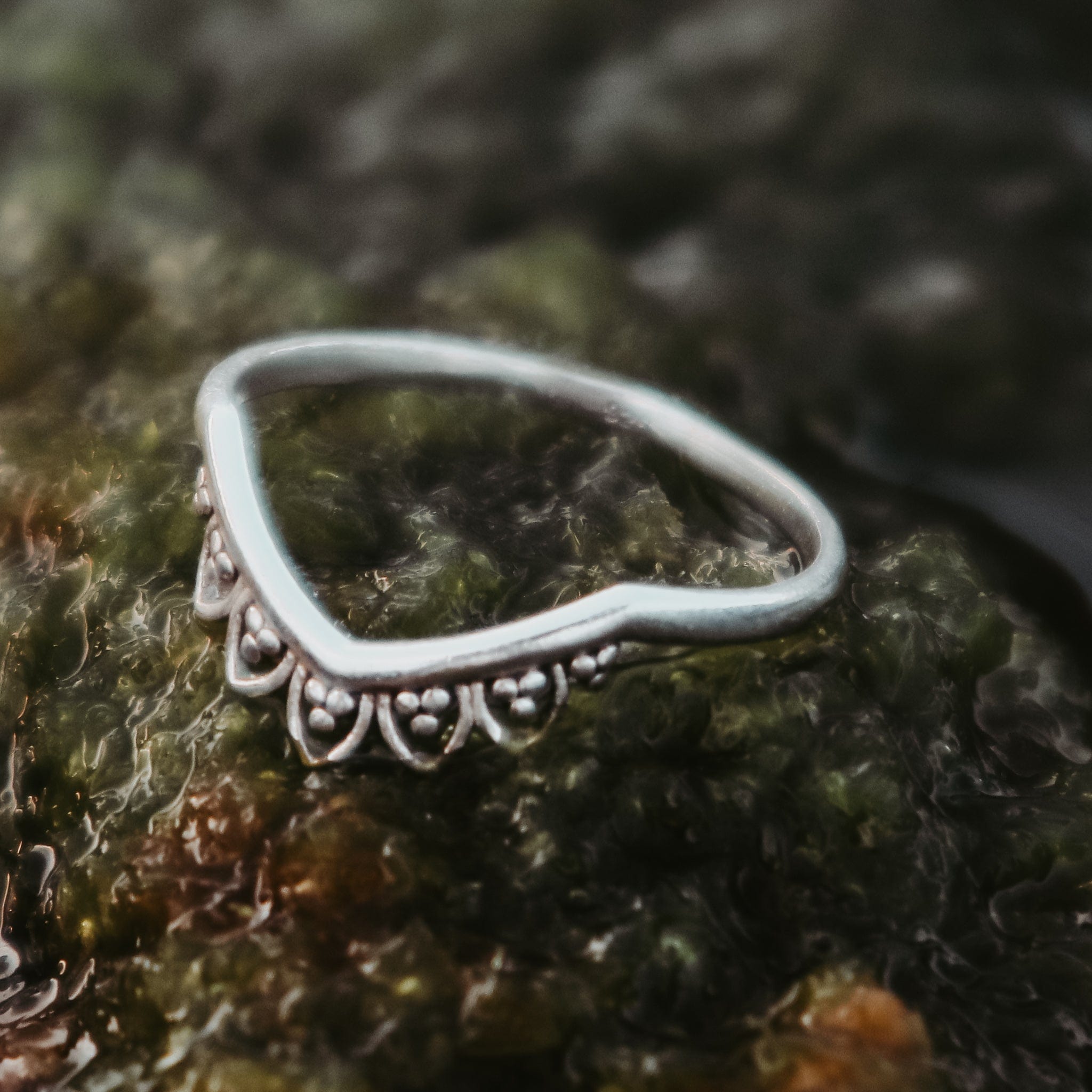 Diamond Crown Wedding Ring - Aurelius Jewelry
